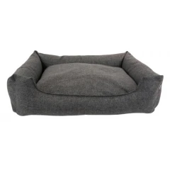 Κρεβατάκι Σκύλου Monpeo Monoline Black L 90x70x22cm