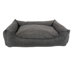 Κρεβατάκι Σκύλου και Γάτας Monpeo Monoline Black M 70x55x22cm