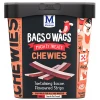 Λιχουδιές Bags O' Wags Chewies Bacon Strips 500g Λιχουδιές Bags O' Wags Chewies Bacon Strips 500g