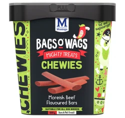 Λιχουδιές Bags O' Wags Chewies Beef Bars 500g