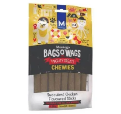 Λιχουδιές Bags O' Wags Chewies Chicken Sticks 120g Λιχουδιές Bags O' Wags Chewies Chicken Sticks 120g