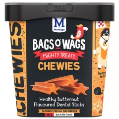 Λιχουδιές Bags O' Wags Chewies Dental Sticks 500g Λιχουδιές Bags O' Wags Chewies Dental Sticks 500g