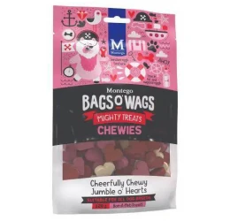 Λιχουδιές Bags O' Wags Chewies Heart Mix 120g