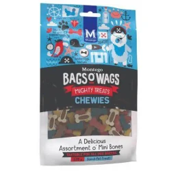 Λιχουδιές Bags O' Wags Chewies Mini Bones 120g Λιχουδιές Bags O' Wags Chewies Mini Bones 120g