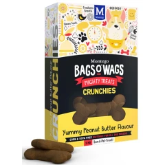 Λιχουδιές Bags O' Wags Crunchies Peanut Butter 1kg