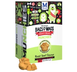Λιχουδιές Bags O' Wags Munchies Beef 350g Λιχουδιές Bags O' Wags Munchies Beef 350g
