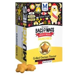 Λιχουδιές Bags O' Wags Munchies Chicken 350g Λιχουδιές Bags O' Wags Munchies Chicken 350g