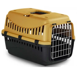 Κλουβί μεταφοράς GIPSY Μελί - Πορτοκαλί No1  46x31x32 cm Κλουβί μεταφοράς GIPSY Μελί - Πορτοκαλί No1  46x31x32 cm
