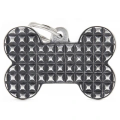 Ταυτότητα Σκύλου My Family Charms Bone Studs Xlarge 4,8x3cm Ταυτότητα Σκύλου My Family Charms Bone Studs Xlarge 4,8x3cm