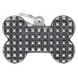 Ταυτότητα Σκύλου My Family Charms Bone Studs Xlarge 4,8x3cm Ταυτότητα Σκύλου My Family Charms Bone Studs Xlarge 4,8x3cm