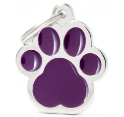Ταυτότητα Σκύλου My Family Classic Purple Big Paw Ταυτότητα Σκύλου My Family Classic Purple Big Paw