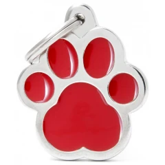 Ταυτότητα Σκύλου My Family Classic Red Big Paw Ταυτότητα Σκύλου My Family Classic Red Big Paw