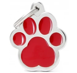 Ταυτότητα Σκύλου My Family Classic Red Big Paw Ταυτότητα Σκύλου My Family Classic Red Big Paw