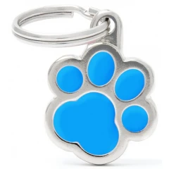 Ταυτότητα Σκύλου My Family Classic Light Blue Small Paw Ταυτότητα Σκύλου My Family Classic Light Blue Small Paw