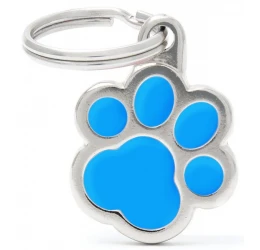 Ταυτότητα Σκύλου My Family Classic Light Blue Small Paw Ταυτότητα Σκύλου My Family Classic Light Blue Small Paw