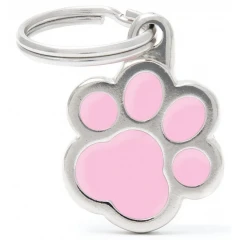 Ταυτότητα Σκύλου My Family Classic Pink Small Paw Ταυτότητα Σκύλου My Family Classic Pink Small Paw