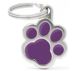 Ταυτότητα Σκύλου My Family Classic Purple Small Paw Ταυτότητα Σκύλου My Family Classic Purple Small Paw