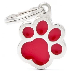 Ταυτότητα Σκύλου My Family Classic Red Small Paw Ταυτότητα Σκύλου My Family Classic Red Small Paw