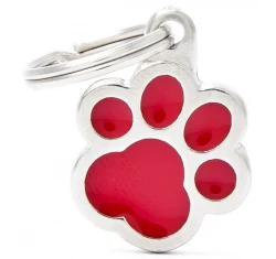 Ταυτότητα Σκύλου My Family Classic Red Small Paw Ταυτότητα Σκύλου My Family Classic Red Small Paw