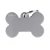 ΤΑΥΤΟΤΗΤΑ ΣΚΥΛΟΥ MY FAMILY BASIC GREY BONE TAG LARGE 3,8x2,5cm ΣΚΥΛΟΙ