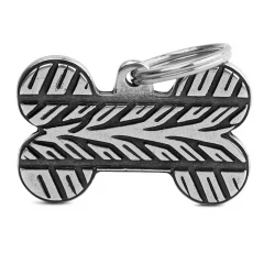 Ταυτότητα Σκύλου My Family Charms Bone Bronx Tyre Large 3,8x2,4cm Ταυτότητα Σκύλου My Family Charms Bone Bronx Tyre Large 3,8x2,4cm