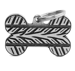 Ταυτότητα Σκύλου My Family Charms Bone Bronx Tyre Large 3,8x2,4cm Ταυτότητα Σκύλου My Family Charms Bone Bronx Tyre Large 3,8x2,4cm
