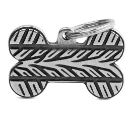 Ταυτότητα Σκύλου My Family Charms Bone Bronx Tyre Large 3,8x2,4cm Ταυτότητα Σκύλου My Family Charms Bone Bronx Tyre Large 3,8x2,4cm