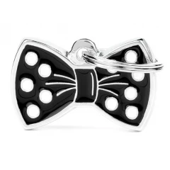 Ταυτότητα Σκύλου My Family Charms Bow Black Ταυτότητα Σκύλου My Family Charms Bow Black