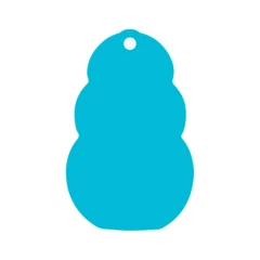 Ταυτότητα Σκύλου My Family Basic Kong Γαλάζια 4x2,5cm  Ταυτότητα Σκύλου My Family Basic Kong Γαλάζια 4x2,5cm