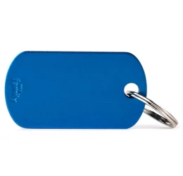 Ταυτότητα Σκύλου My Family Basic Military Big 5x2,85cm Μπλε Ταυτότητα Σκύλου My Family Basic Military Big 5x2,85cm Μπλε