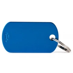 Ταυτότητα Σκύλου My Family Basic Military Small 4x2,2cm Μπλε Ταυτότητα Σκύλου My Family Basic Military Small 4x2,2cm Μπλε