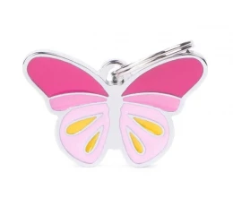 Ταυτότητα Σκύλου My Family Charms Butterfly 2,6x2,1cm Ταυτότητα Σκύλου My Family Charms Butterfly 2,6x2,1cm