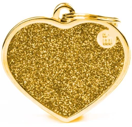 Ταυτότητα Σκύλου My Family Shine Καρδιά 3,6x3,7cm