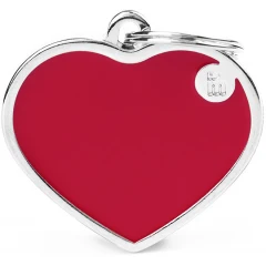 Ταυτότητα Σκύλου my Family Basic Handmade Red Big Heart Ταυτότητα Σκύλου my Family Basic Handmade Red Big Heart