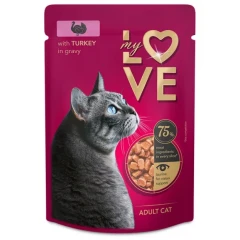 My Love Cat Γαλοπούλα σε Σάλτσα 85gr 
