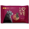 My Love Cat Multipack (2x Κοτόπουλο και 2x Βοδινό) σε σάλτσα 4x85gr  My Love Cat Multipack (2x Κοτόπουλο και 2x Βοδινό) σε σάλτσα 4x85gr