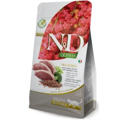 N&D Cat Quinoa Neutered Duck 300gr