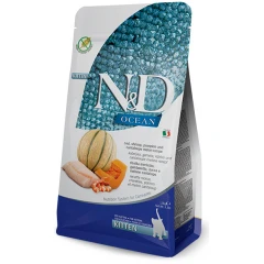 N&D Cat Kitten Cod Shrimp Pumpkin and Cantaloupe Melon 5kg  N&D Cat Kitten Cod Shrimp Pumpkin and Cantaloupe Melon 5kg