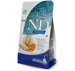 N&D Cat Kitten Cod Shrimp Pumpkin and Cantaloupe Melon 1,5kg N&D Cat Kitten Cod Shrimp Pumpkin and Cantaloupe Melon 1,5kg