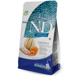 N&D Cat Kitten Cod Shrimp Pumpkin and Cantaloupe Melon 1,5kg N&D Cat Kitten Cod Shrimp Pumpkin and Cantaloupe Melon 1,5kg