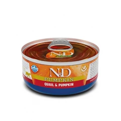 N&D Cat Quail & Pumpkin Wet Food 70gr N&D Cat Quail & Pumpkin Wet Food 70gr