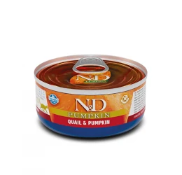 N&D Cat Quail & Pumpkin Wet Food 70gr N&D Cat Quail & Pumpkin Wet Food 70gr