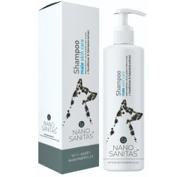 Nano Sanitas Dog Shampoo Male Skin Care 250ml (1 + 1 Δώρο)  Nano Sanitas Dog Shampoo Male Skin Care 250ml (1 + 1 Δώρο)