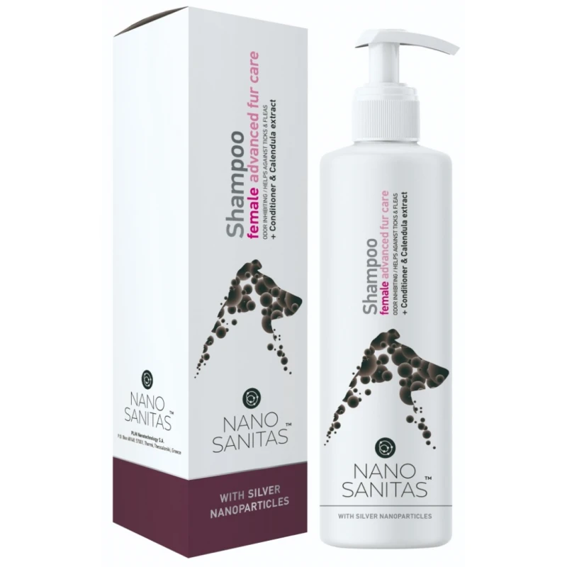 Nano Sanitas Shampoo Female Advanced Furcare 250ml ΒΟΥΡΤΣΕΣ- ΠΕΡΙΠΟΙΗΣΗ - ΣΑΜΠΟΥΑΝ