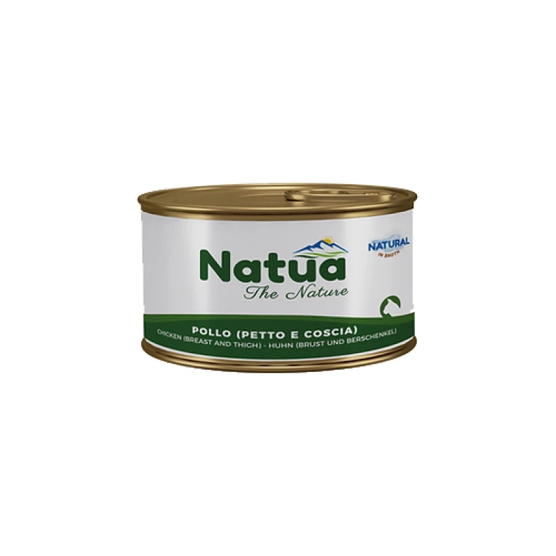 Υγρή Τροφή Γάτας Natua Κοτόπουλο σε Ζωμό 85gr Γάτες