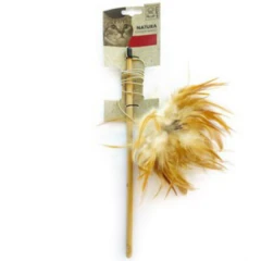 Παιχνίδι Γάτας Natura Feather Wand 36cm Παιχνίδι Γάτας Natura Feather Wand 36cm