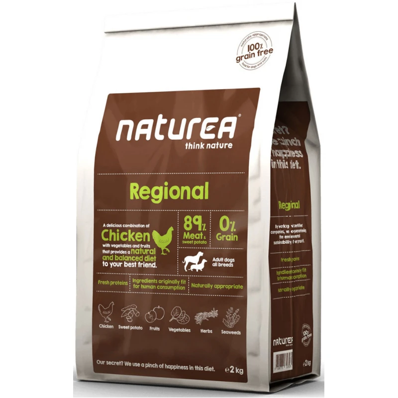 Naturea Grain Free Regional 2kg ΣΚΥΛΟΙ