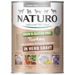Κονσέρβα Σκύλου Naturo Dog Adult Grain Free Γαλοπούλα, Φρούτα και Λαχανικά 390gr Κονσέρβα Σκύλου Naturo Dog Adult Grain Free Γαλοπούλα, Φρούτα και Λαχανικά 390gr