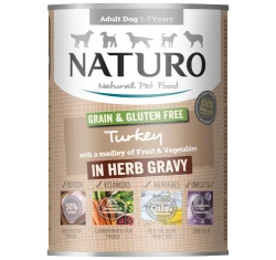 Κονσέρβα Σκύλου Naturo Dog Adult Grain Free Γαλοπούλα, Φρούτα και Λαχανικά 390gr Κονσέρβα Σκύλου Naturo Dog Adult Grain Free Γαλοπούλα, Φρούτα και Λαχανικά 390gr
