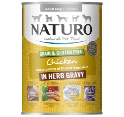 Κονσέρβα Σκύλου Naturo Dog Adult Grain Free Κοτόπουλο, Φρούτα και Λαχανικά 390gr Κονσέρβα Σκύλου Naturo Dog Adult Grain Free Κοτόπουλο, Φρούτα και Λαχανικά 390gr